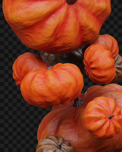 Letter O from Pumpkin font on Yellow Images Creative Fonts - S67789