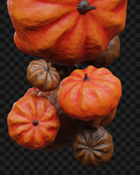 Letter Y from Pumpkin font on Yellow Images Creative Fonts - S67799