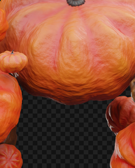 Letter A from Pumpkin font on Yellow Images Creative Fonts - S67775