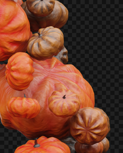 Letter V from Pumpkin font on Yellow Images Creative Fonts - S67796