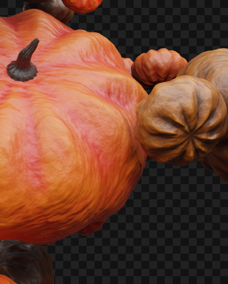 Letter H from Pumpkin font on Yellow Images Creative Fonts - S67782