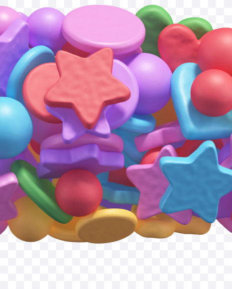 Letter Z from Candy alphabet on Yellow Images Creative Fonts - S67923