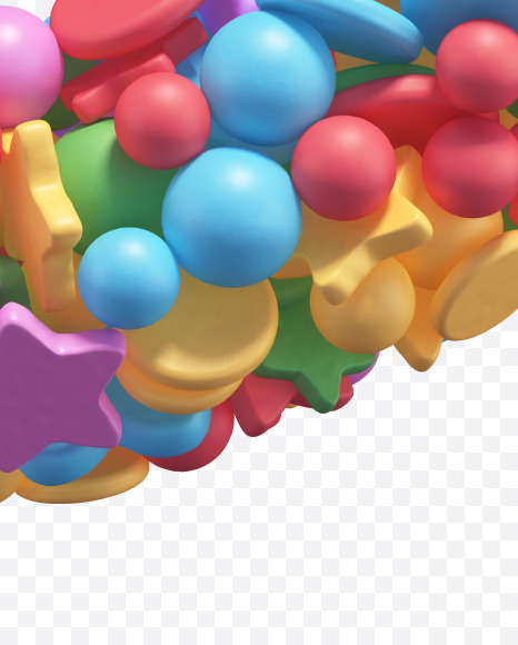 0 from Candy alphabet on Yellow Images Creative Fonts - S67933