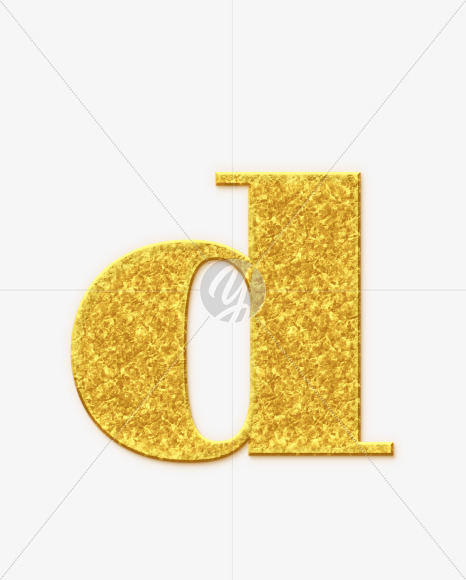 d_Golden-Font from Golden Font on Yellow Images Creative Fonts - S68914