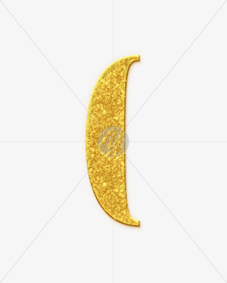 ParenthesisLeft_Golden-Font