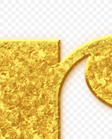 r_Golden-Font from Golden Font on Yellow Images Creative Fonts - S68928