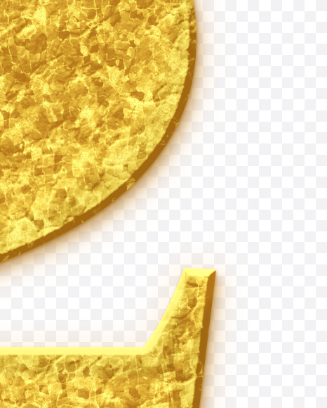 2_Golden-Font from Golden Font on Yellow Images Creative Fonts - S68939