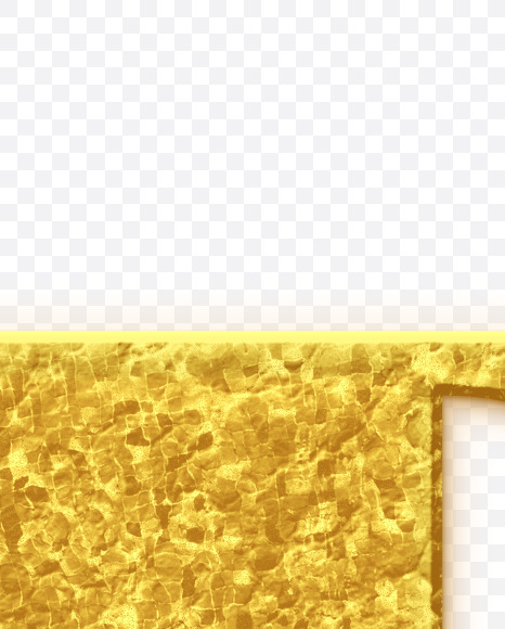 R-Uppercase_Golden-Font from Golden Font on Yellow Images Creative Fonts - S68968