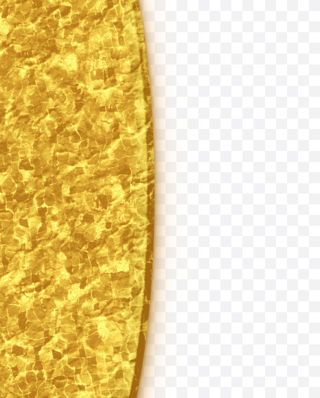 ParenthesisRight_Golden-Font from Golden Font on Yellow Images Creative Fonts - S68958