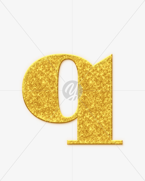 q_Golden-Font from Golden Font on Yellow Images Creative Fonts - S68927