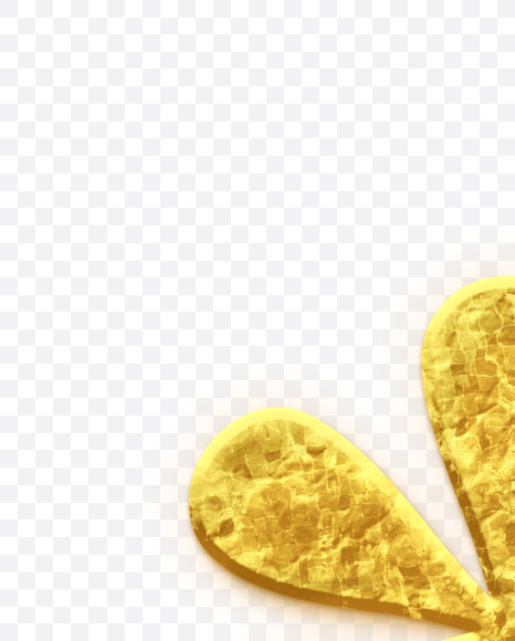 Asterisk_Golden-Font from Golden Font on Yellow Images Creative Fonts - S68947