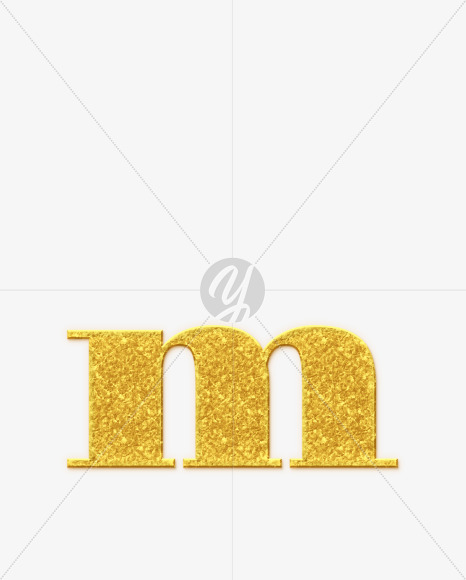 m_Golden-Font from Golden Font on Yellow Images Creative Fonts - S68923