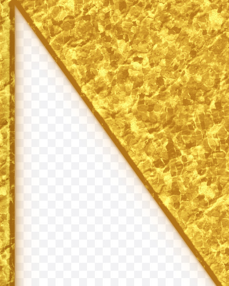 N-Uppercase_Golden-Font from Golden Font on Yellow Images Creative Fonts - S68990