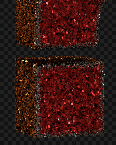 R question mark from Christmas Glitter Ornament Typeface on Yellow Images Creative Fonts - S69015