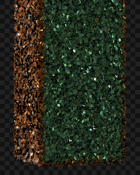 G I from Christmas Glitter Ornament Typeface on Yellow Images Creative Fonts - S69051