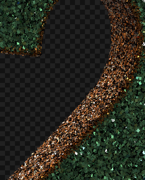 G 2 from Christmas Glitter Ornament Typeface on Yellow Images Creative Fonts - S69028