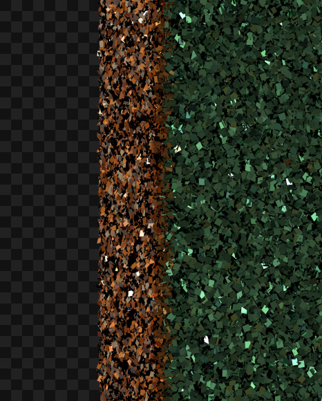 G H from Christmas Glitter Ornament Typeface on Yellow Images Creative Fonts - S69049