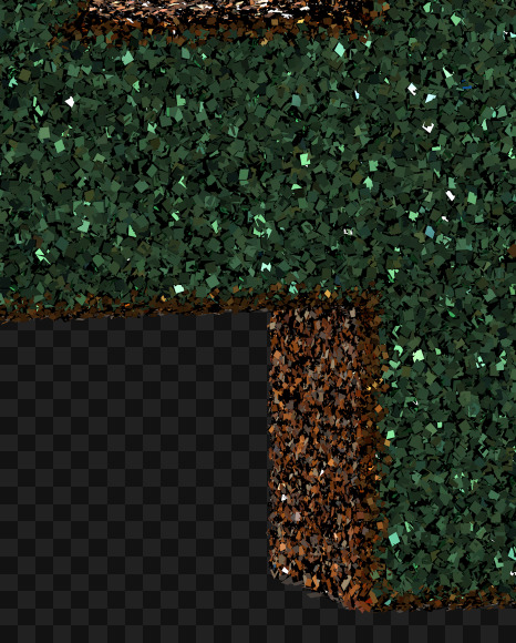 G 4 from Christmas Glitter Ornament Typeface on Yellow Images Creative Fonts - S69030