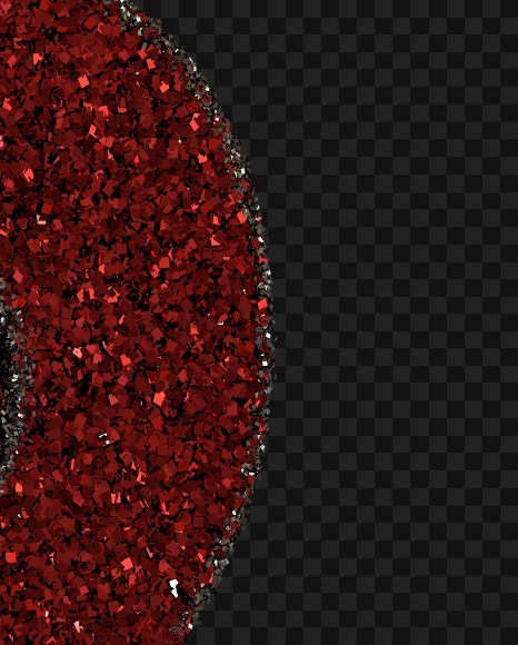 R USD from Christmas Glitter Ornament Typeface on Yellow Images Creative Fonts - S69020