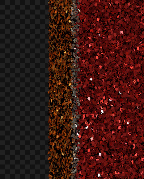 R E from Christmas Glitter Ornament Typeface on Yellow Images Creative Fonts - S68996