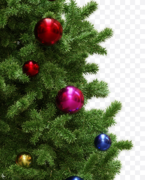 Letter A from Christmas wreath alphabet on Yellow Images Creative Fonts - S69504