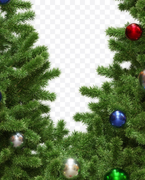 Letter V from Christmas wreath alphabet on Yellow Images Creative Fonts - S69525