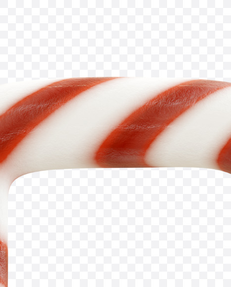 5 from Candy Cane alphabet on Yellow Images Creative Fonts - S69611