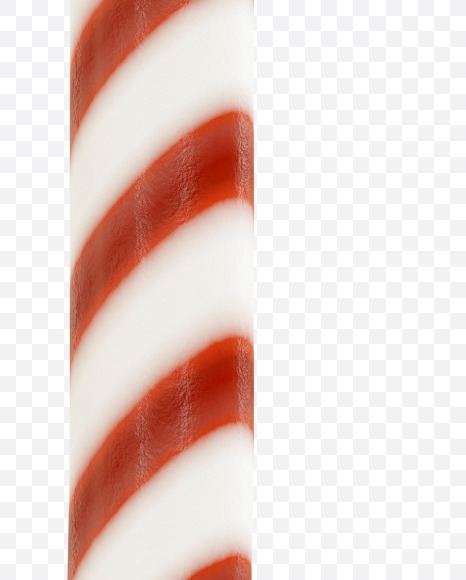 1 from Candy Cane alphabet on Yellow Images Creative Fonts - S69607