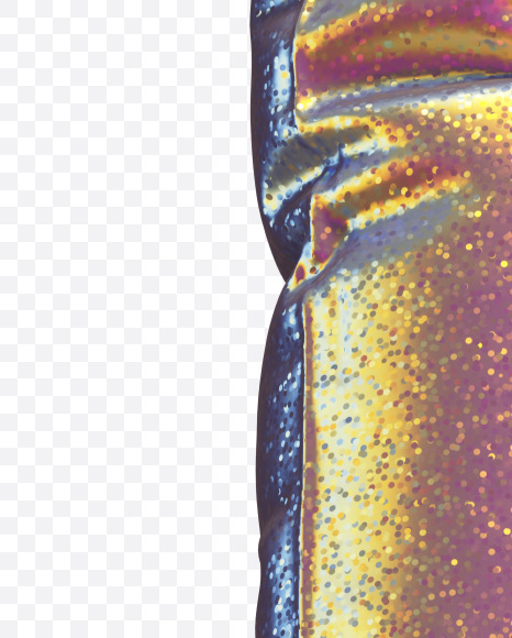 1 from Golden Holographic alphabet on Yellow Images Creative Fonts - S69809