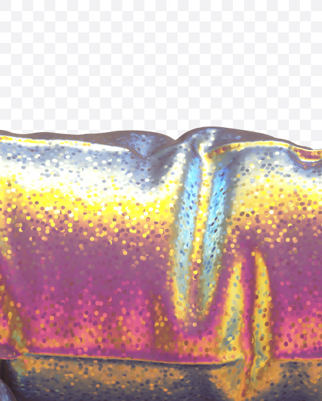 Letter R from Golden Holographic alphabet on Yellow Images Creative Fonts - S69799