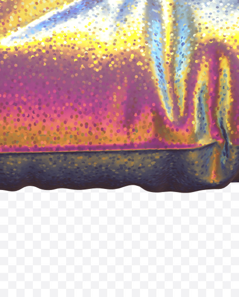 Letter L from Golden Holographic alphabet on Yellow Images Creative Fonts - S69793