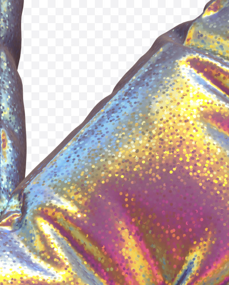 Letter K from Golden Holographic alphabet on Yellow Images Creative Fonts - S69792