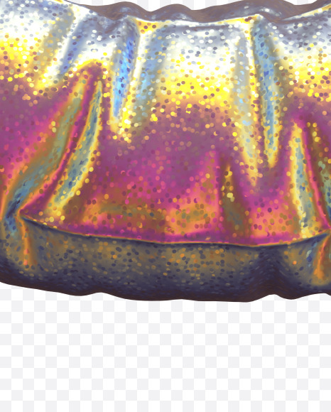 Letter G from Golden Holographic alphabet on Yellow Images Creative Fonts - S69788