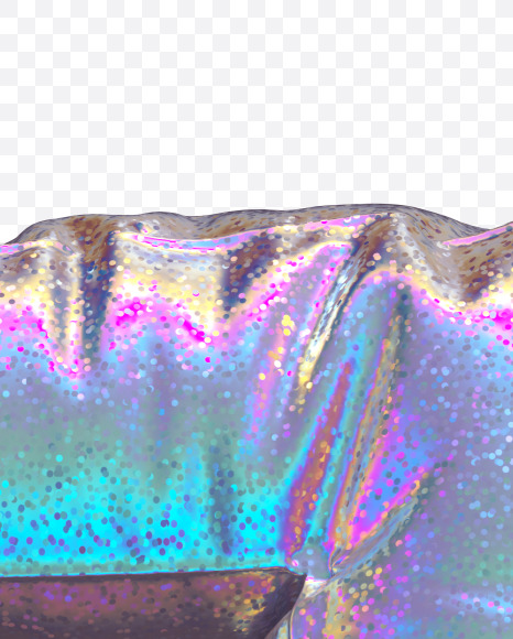Letter T from Holographic Glitter alphabet on Yellow Images Creative Fonts - S69888