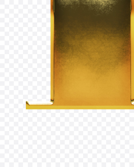 r_Lowercase from Gold Font on Yellow Images Creative Fonts - S69966