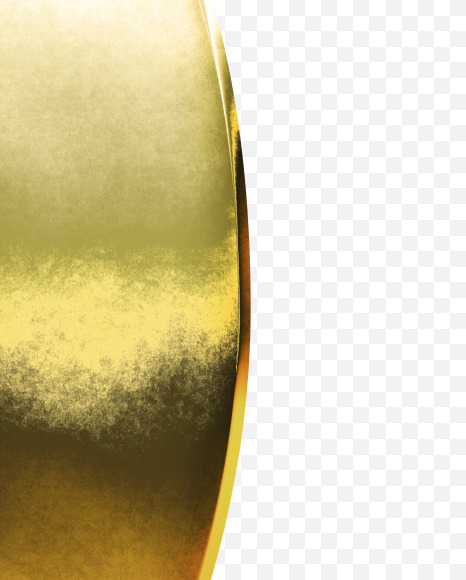 ParenthesisRight from Gold Font on Yellow Images Creative Fonts - S69995