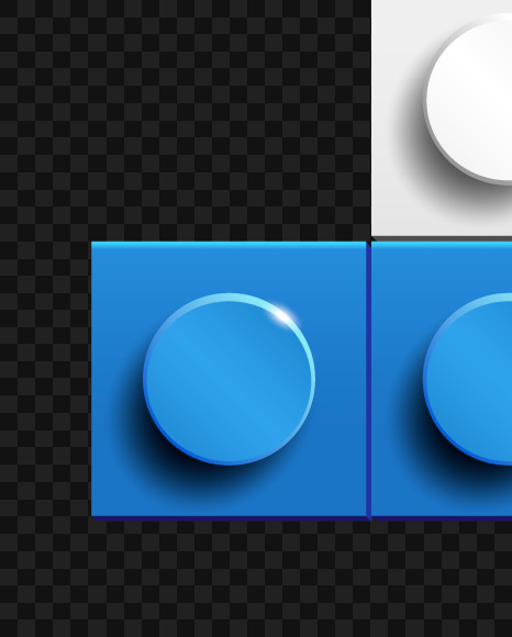 1 from Lego on Yellow Images Creative Fonts - S70324