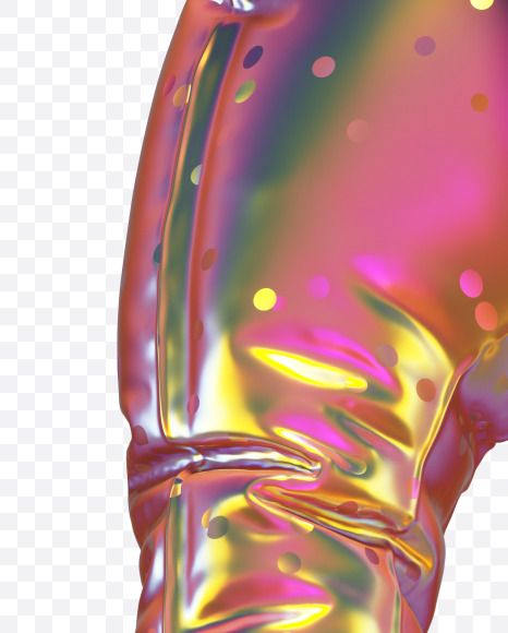 0 with star from Golden Balloon alphabet on Yellow Images Creative Fonts - S70566