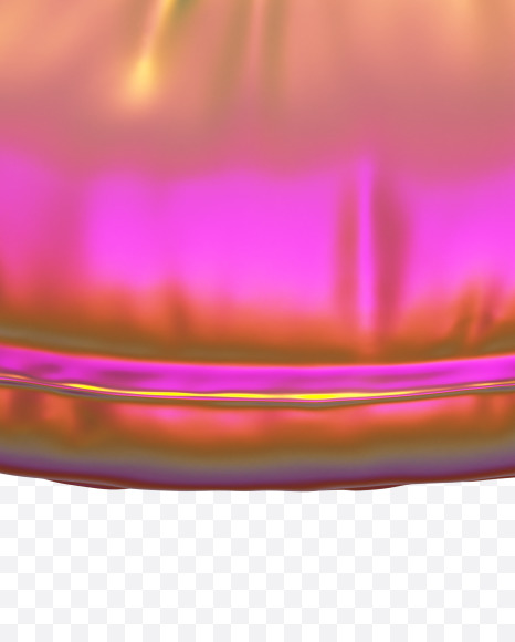 Letter E from Golden Balloon alphabet on Yellow Images Creative Fonts - S70521