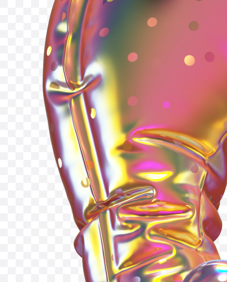 A with star from Golden Balloon alphabet on Yellow Images Creative Fonts - S70514