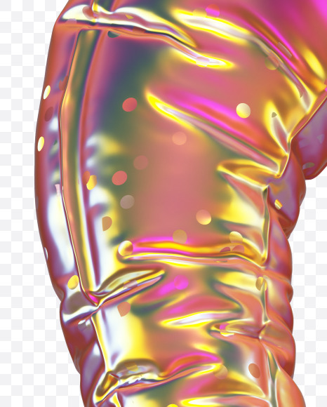 G with star from Golden Balloon alphabet on Yellow Images Creative Fonts - S70526