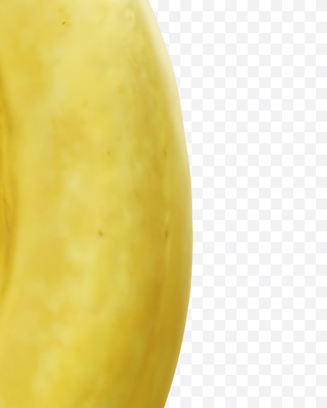 Letter D from Banana Alphabet on Yellow Images Creative Fonts - S70860