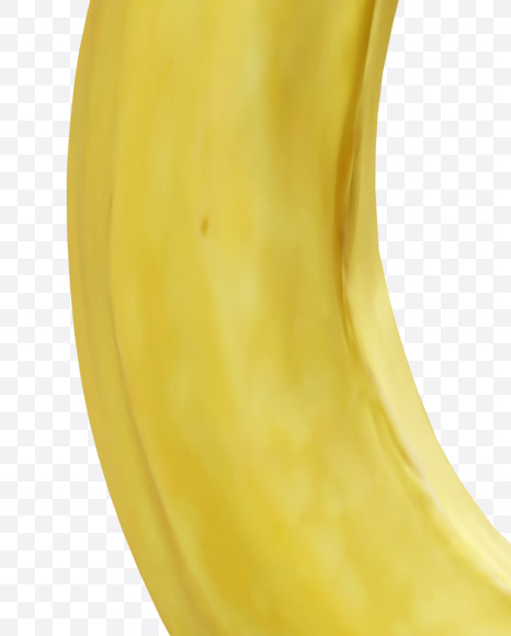 Letter Q from Banana Alphabet on Yellow Images Creative Fonts - S70873