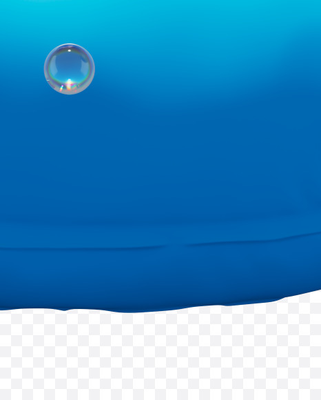Euro from Blue Inflatable Swimming Ring alphabet on Yellow Images Creative Fonts - S70927