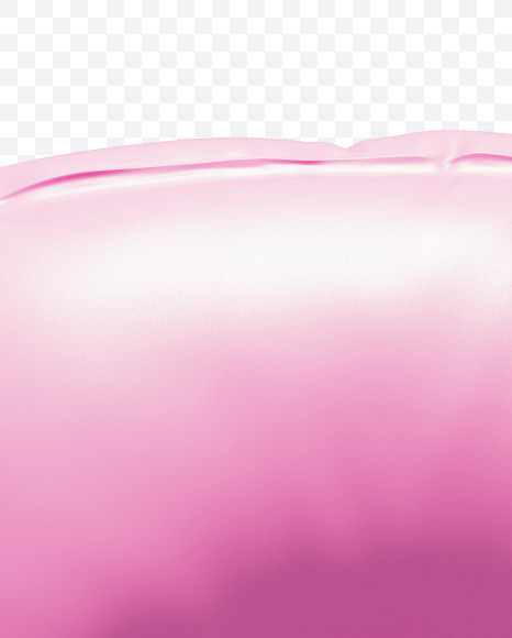 Letter R from Pink Inflatable Swimming Ring alphabet on Yellow Images Creative Fonts - S70947