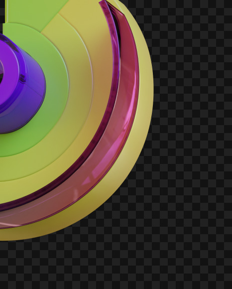 3 from Colorful Plastic on Yellow Images Creative Fonts - S71313