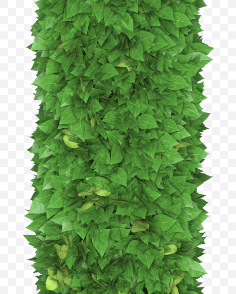 Letter T from Boxwood leaves font on Yellow Images Creative Fonts - S71765