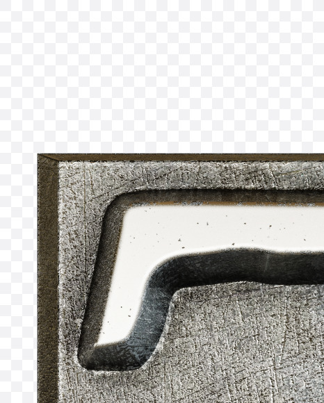 7 from Typewriter print head alphabet on Yellow Images Creative Fonts - S72349