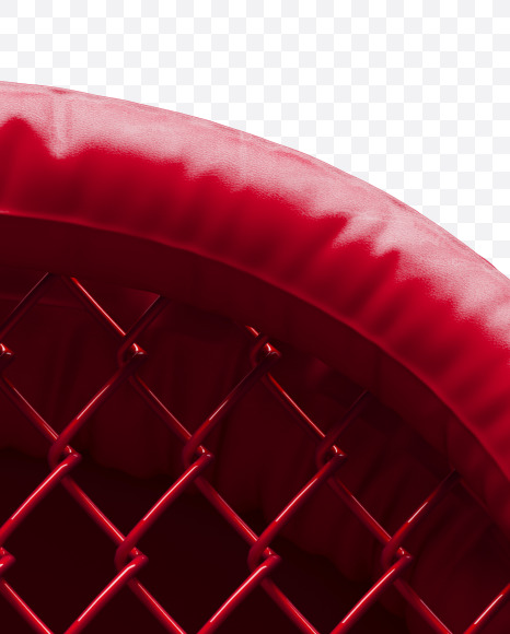 Letter Q from Fight night - red alphabet on Yellow Images Creative Fonts - S72412