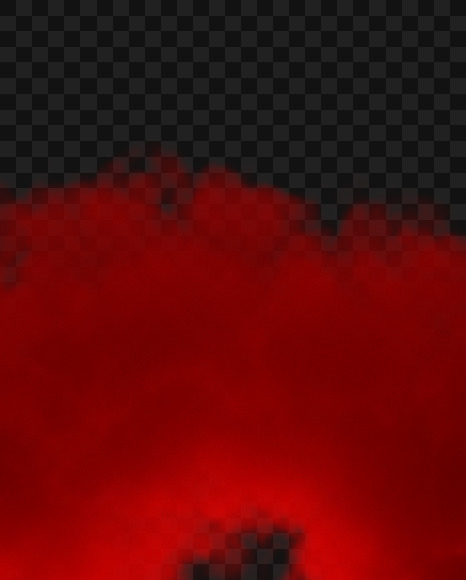 3 from Red Smoke Font on Yellow Images Creative Fonts - S72642